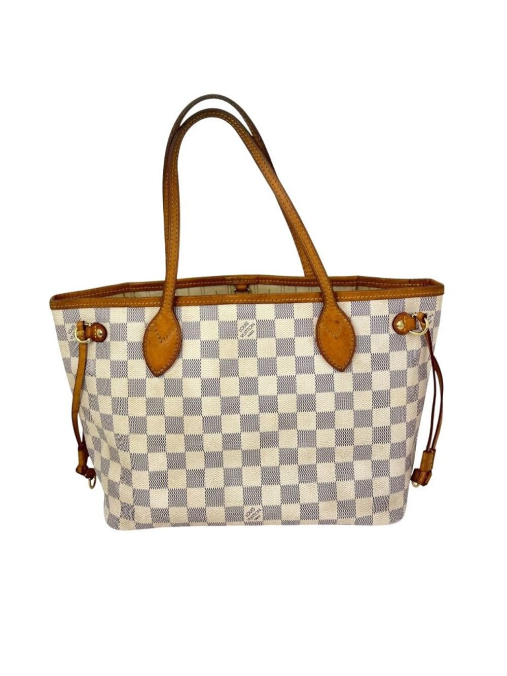 Louis Vuitton Neverfull PM Damier Azur Tote Bag